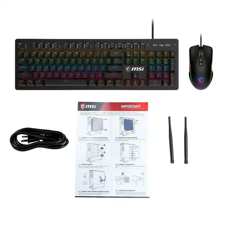 Codex R2 Keyboard MSI Codex R2 Gaming Desktop,Intel Core Ultra 7 265,64GB DDR5,4TB SSD ...