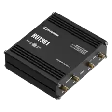 TELTONIKA (9:30 VD VDC) RUT361 - TELTONIKA Made in Lithuania LT-51436 K. in Kaunas NETWORKS, Lithuania RE. UAS Lithuania 66 MOBILE Default IP: 192.168.1.1 168.1. A MA RESET ESS WIRELESS