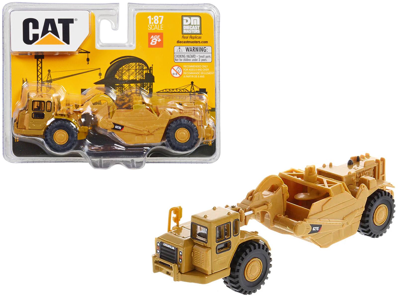 CAT  
1:87 SCALE  
AGE 8+  
DIECAST MASTERS  
Real Replicas  
diecastmasters.com  

WARNING: CHOKING HAZARD - Small parts. Not for children under 3 years.  
RECOMMENDED ONLY FOR CHILDREN 8+  
RECOMMENDED SEULEMENT À PARTIR DE 8 ANS  

6276