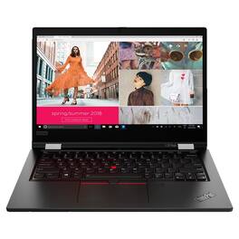 Refurbished Lenovo Thinkpad L13 Yoga G2 13" Touch Laptop Core i5-1145G7 16GB 256GB SSD W10P - Black