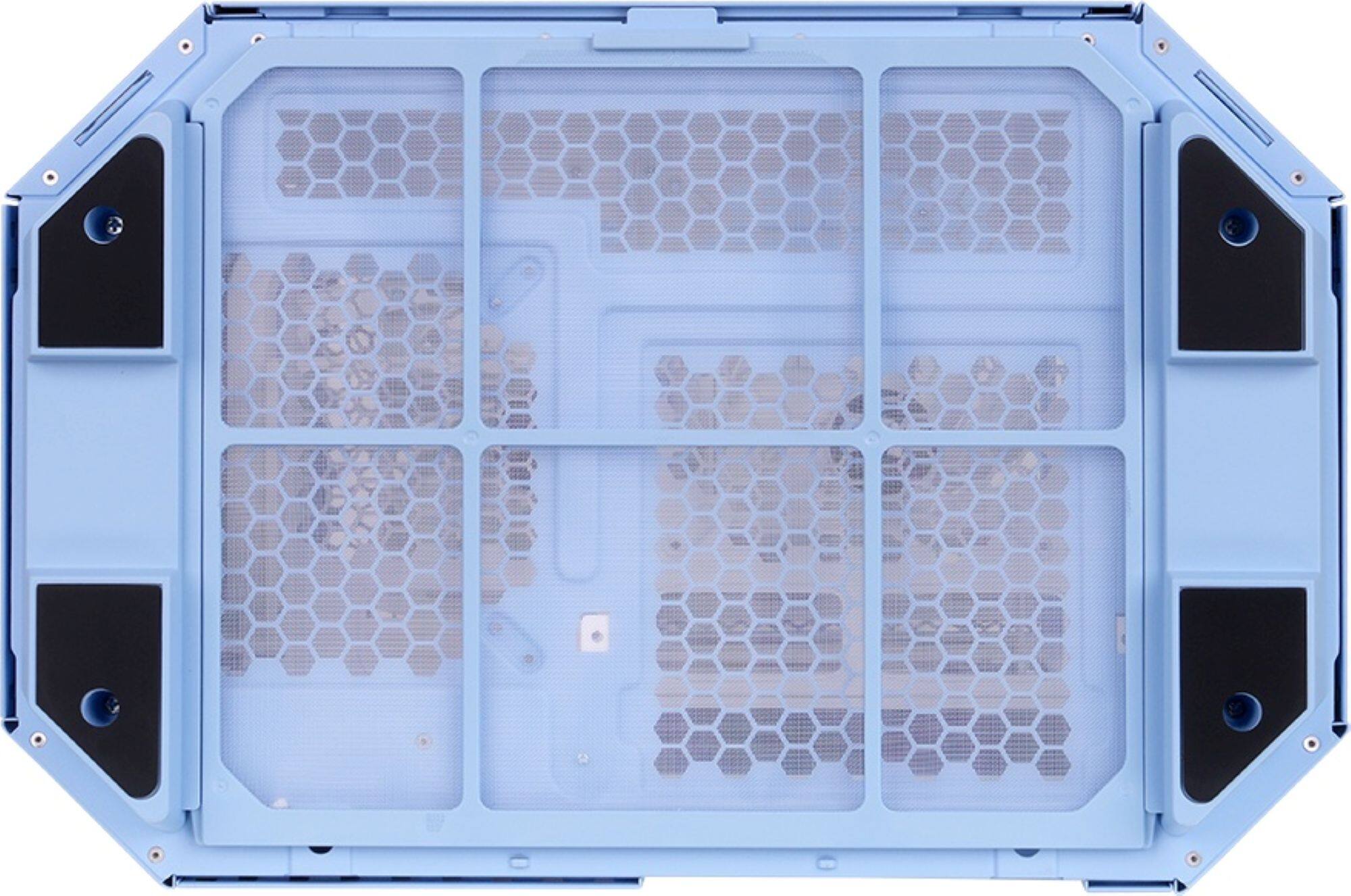 Alt View 24. Thermaltake - Tower 600 Mid Tower ATX PC Case - Hydrangea Blue.