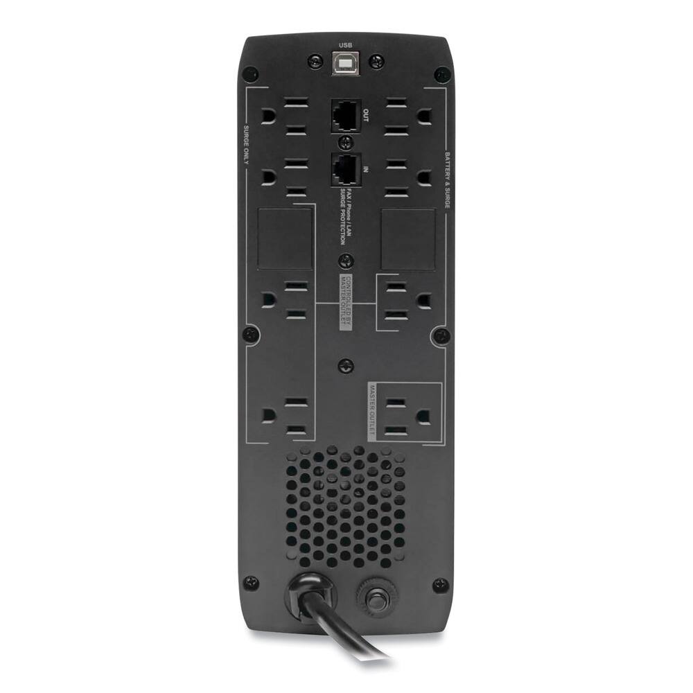USB SURGE ONLY  
SURGE PROTECTION  
FAX Phone  
MASTER OUTLET  
CONTROLLED OUTLET  
BATTERY SURGE  
MASTER OUTLET