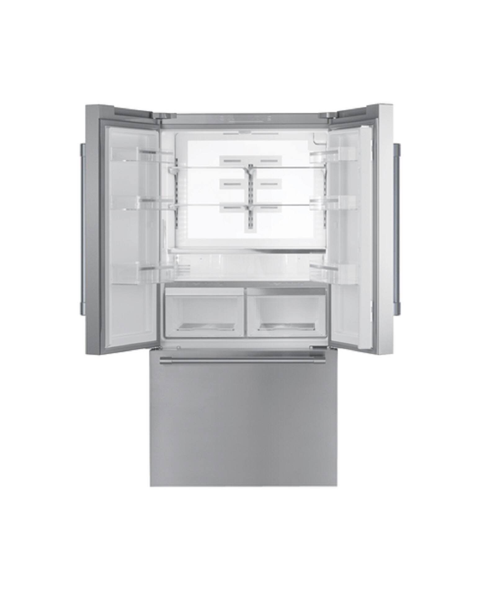 Alt View 1. Thermador - Professional 20.8 cu. Ft. French Door Bottom Freezer Counter-Depth Smart Refrigerator with ThermaFresh - Stainless Steel.