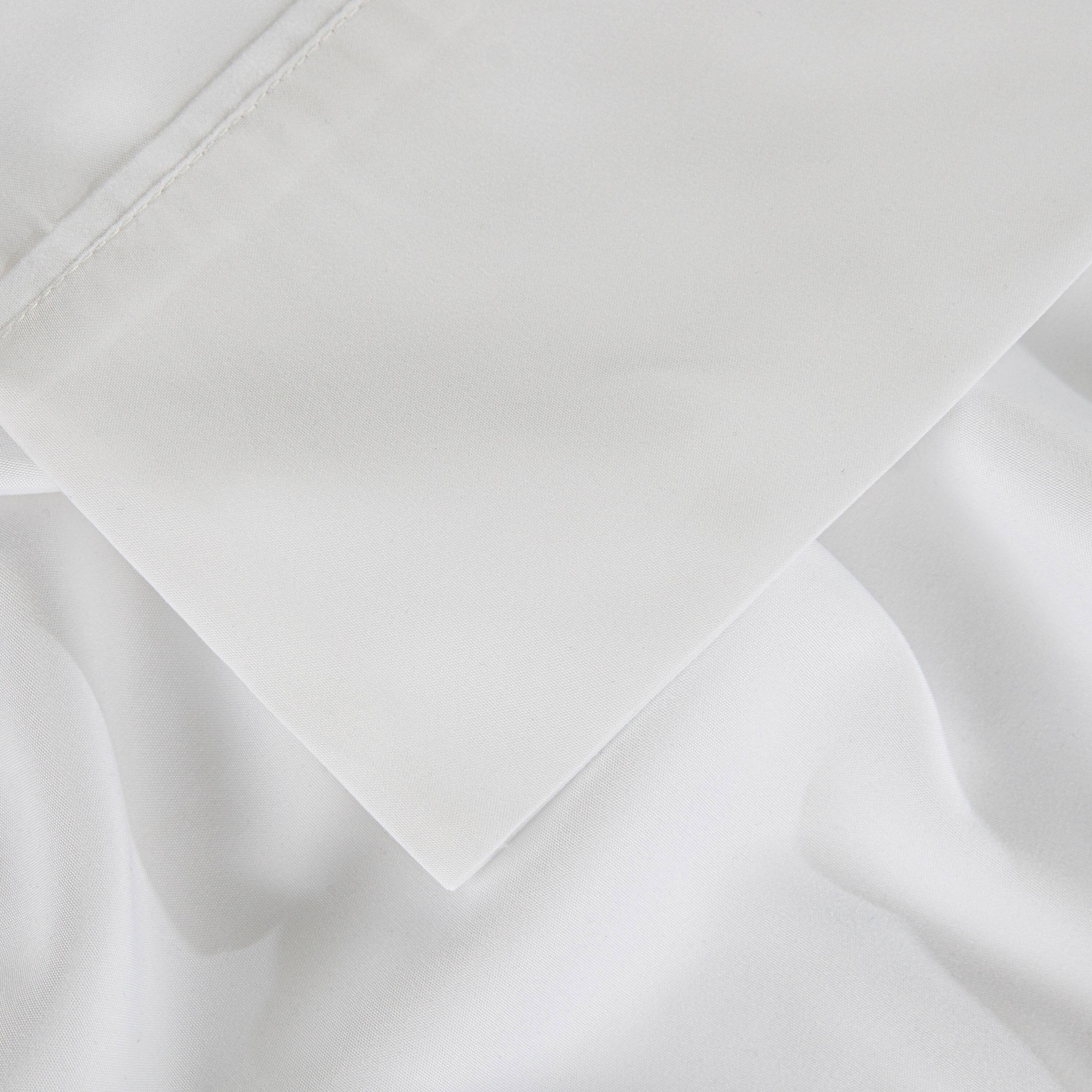 Alt View 6. Bedgear - Basic Sheet Set - Bright White, King - bright-white.