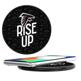 Keyscaper - Atlanta Falcons 15 Watt Wireless Induction Charger - Black