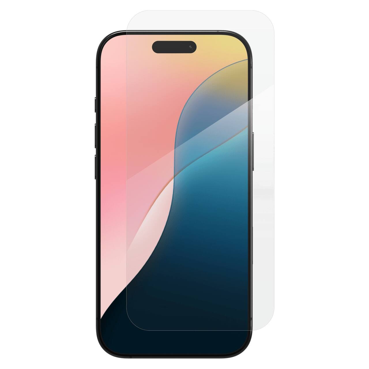 Angle. ZAGG - Zagg Invisible Shield Glass Anti-glare Anti- Screen Protector - iPhone Pro (2024) - Clear.