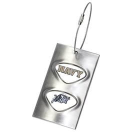 Jardine - Navy Midshipmen 3.5'' x 2'' Bag Tag - Black