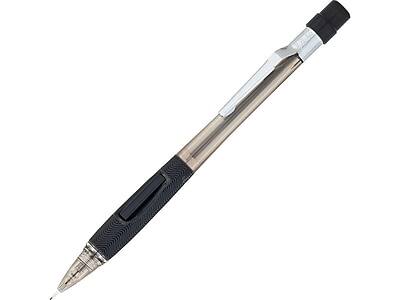 Front. Pentel -  Quicker Clicker Mechanical Pencil, No. 2 Medium Lead, Each  - Black.