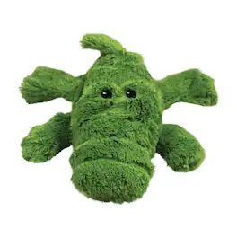 KONG - Ali Alligator Cozie Plush Dog Toy in Large - Green