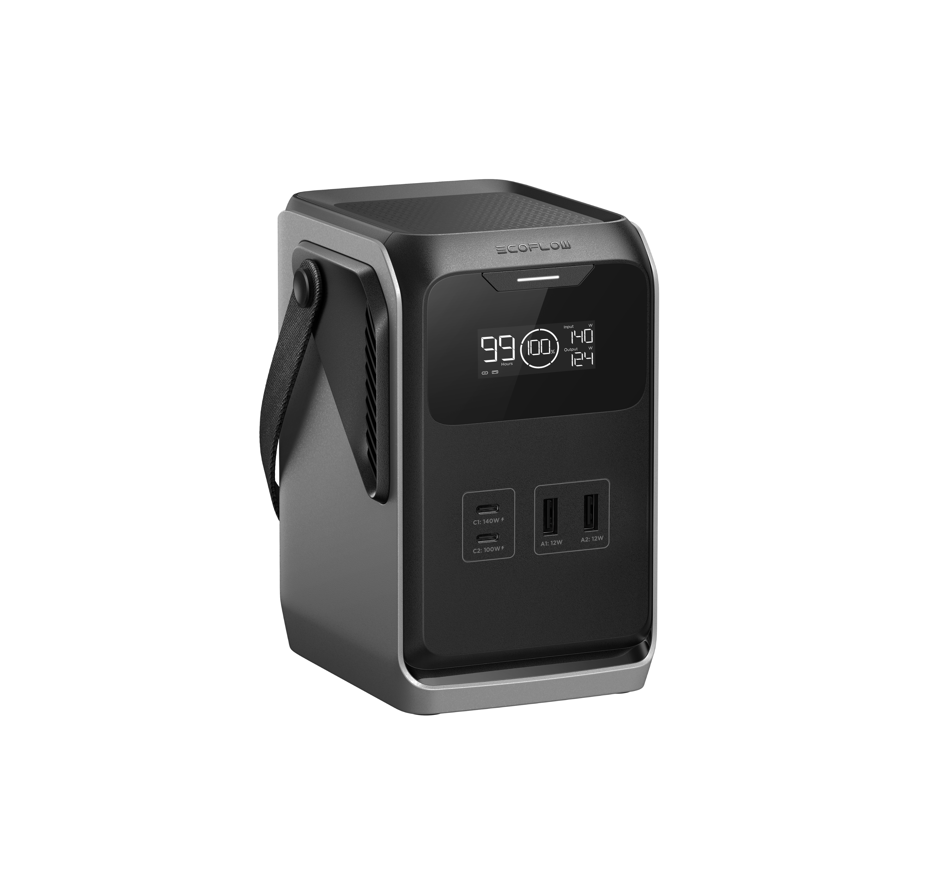 EcoFlow - TRAIL 200 DC Portable Power Station 192Wh (192 Wh Capacity) - Black