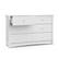 Alt View 11. Storkcraft - Crescent 6-Drawer Double Dresser - White.