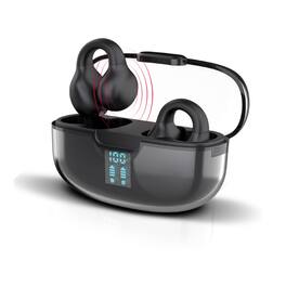 RCA - Wave-66 True Wireless Earbuds, 20H Playtime, Hi-Res Audio, Big Bass - Black