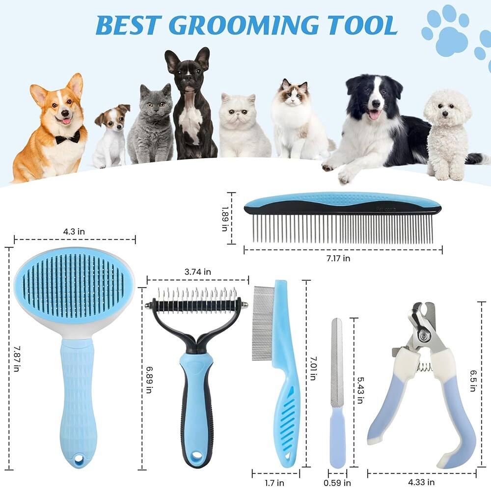 BEST GROOMING TOOL

- 7.87 in
- 6.89 in
- 7.01 in
- 5.43 in
- 6.5 in
- 4.33 in
- 1.7 in
- 0.59 in
- 7.17 in
- 7.01 in
- 3.74 in
- 1.89 in
- 4.3 in