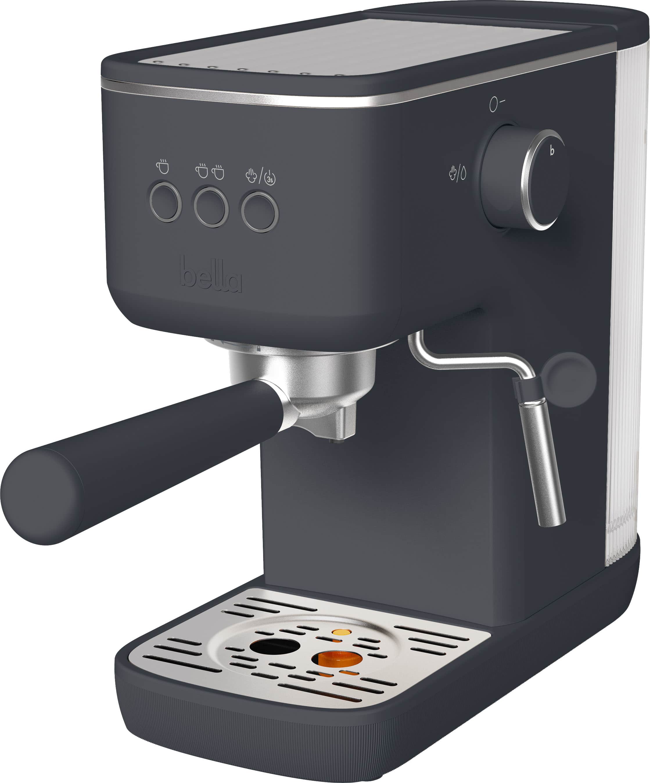 Bella - JOLT 20-Bar Slim Espresso Maker - Slate