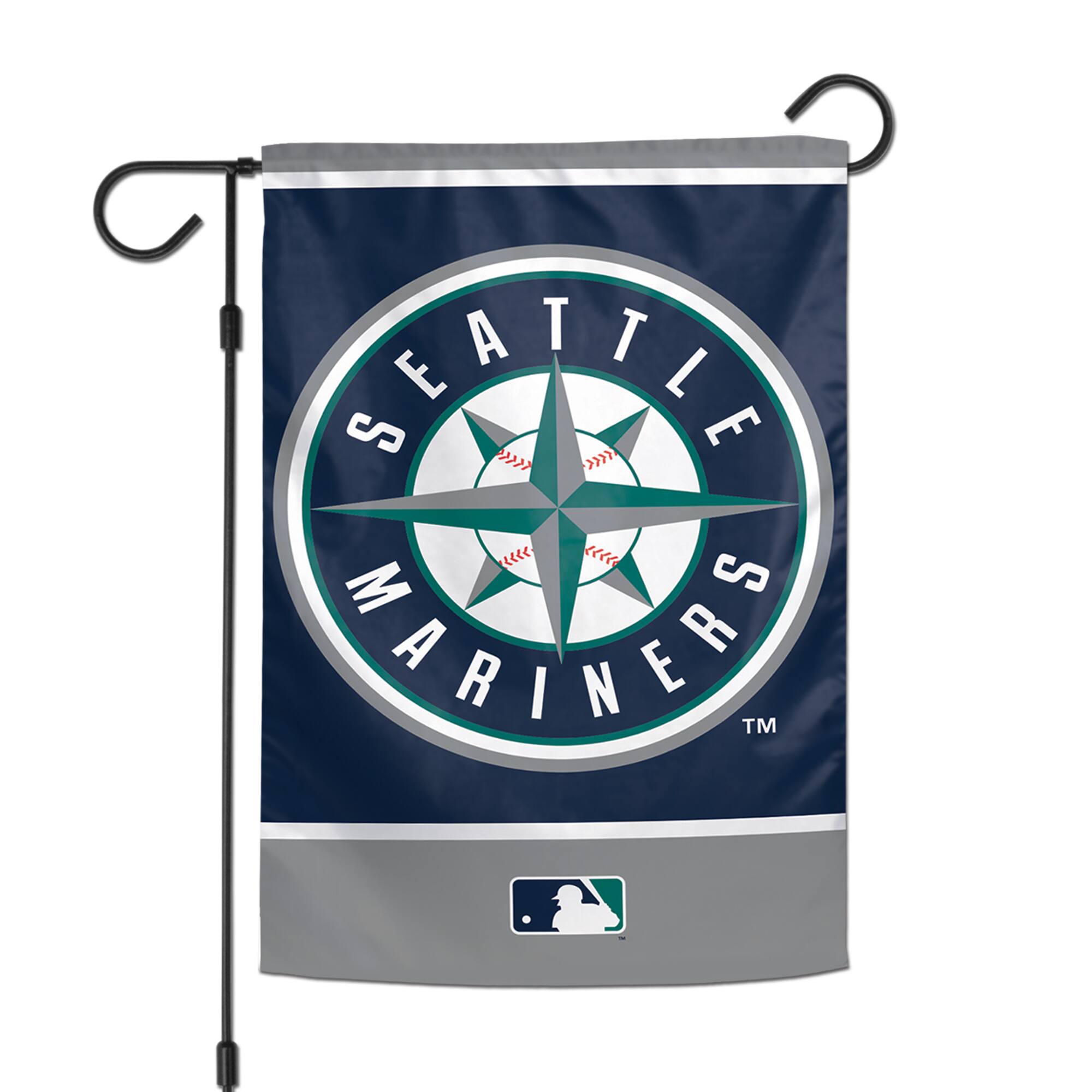 WinCraft - Seattle Mariners 12" x 18" Double-Sided Garden Flag - Multicolor