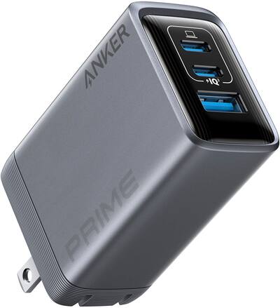 Anker Prime Charger (100W, 3 Ports, GaN) Silver A2688J41-1 - Best Buy Anker Prime Charger (100W, 3 Ports, GaN) Silver A2688J41-1 - Best Buy