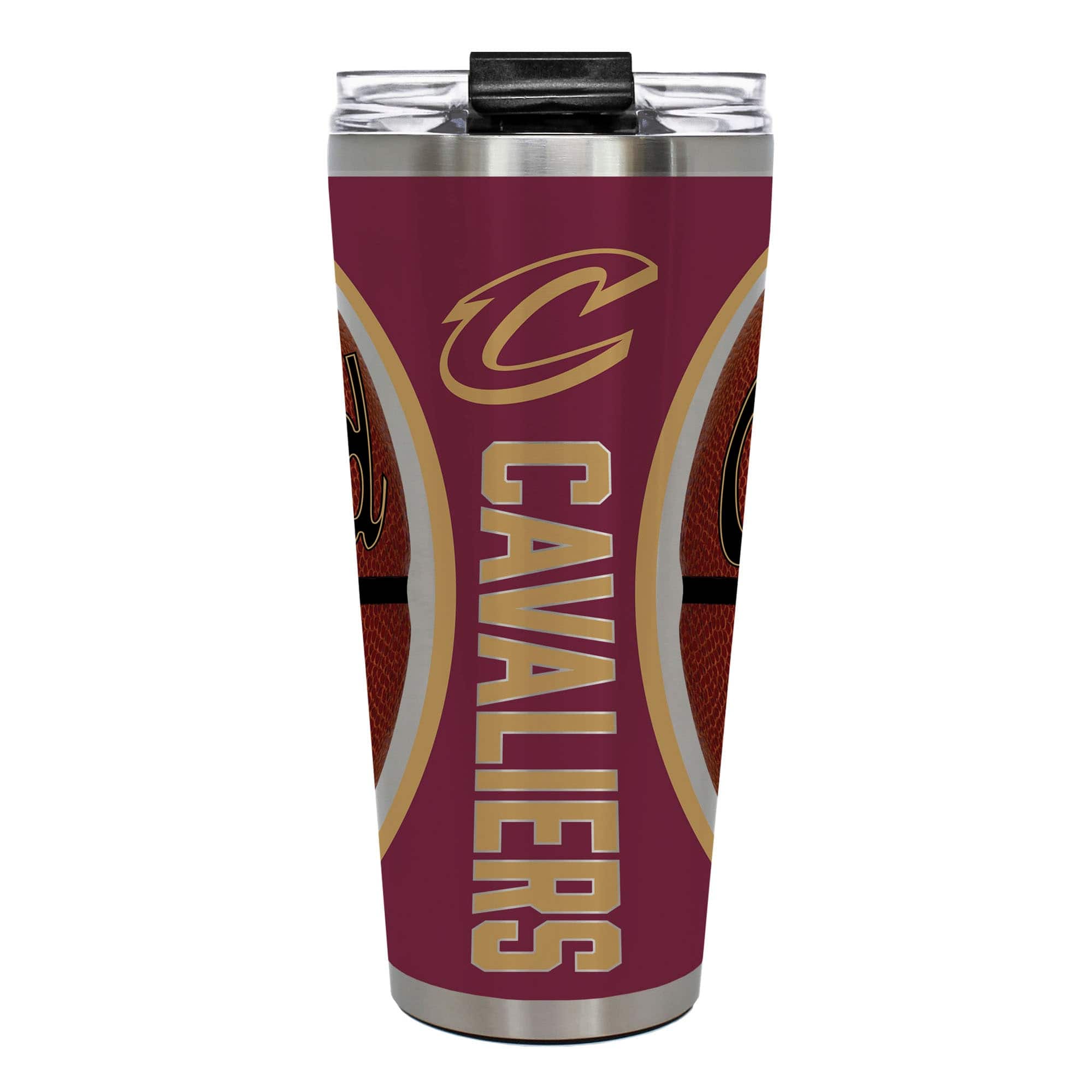 Great American Products - Cleveland Cavaliers 32oz. Big Slim Game Ball Travel Tumbler - Brown price history on PriceWatchPro