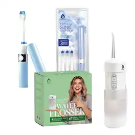 Pursonic - Compact Travel Oral Care Bundle - Multicolor