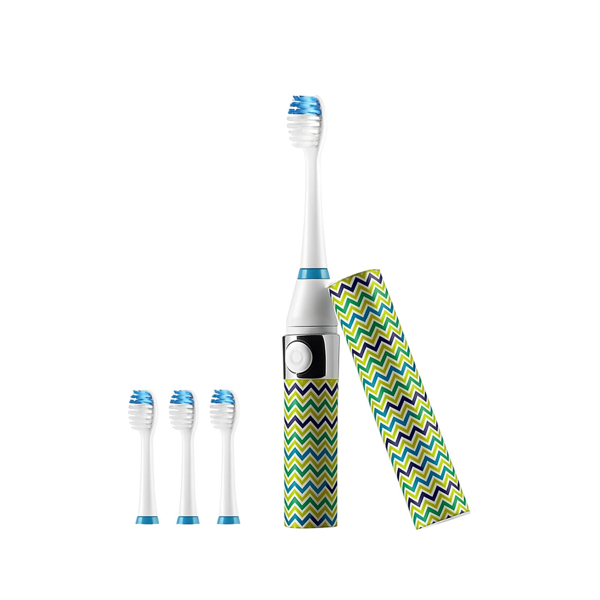 Angle. Pursonic - Portable Electric Toothbrush - Green.