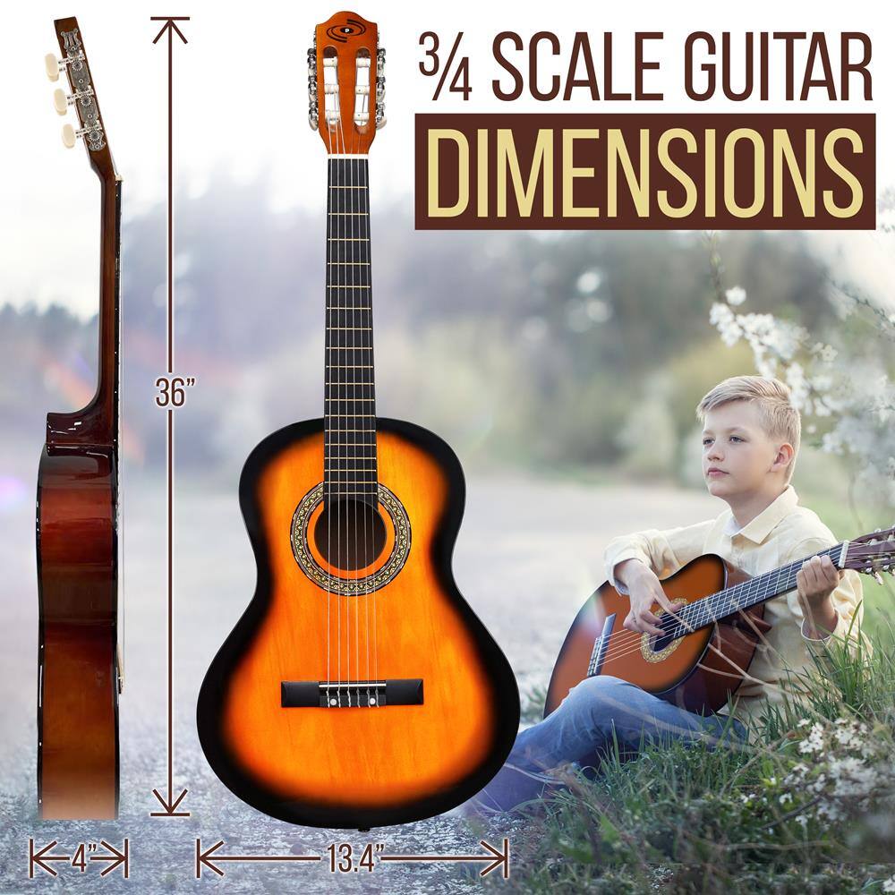 3/4 SCALE GUITAR DIMENSIONS

36"

4"

13.4"