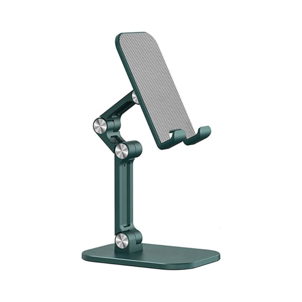Front. Surge Circuit - GREEN ADJUSTABLE ANGLE PHONE STAND - Green.