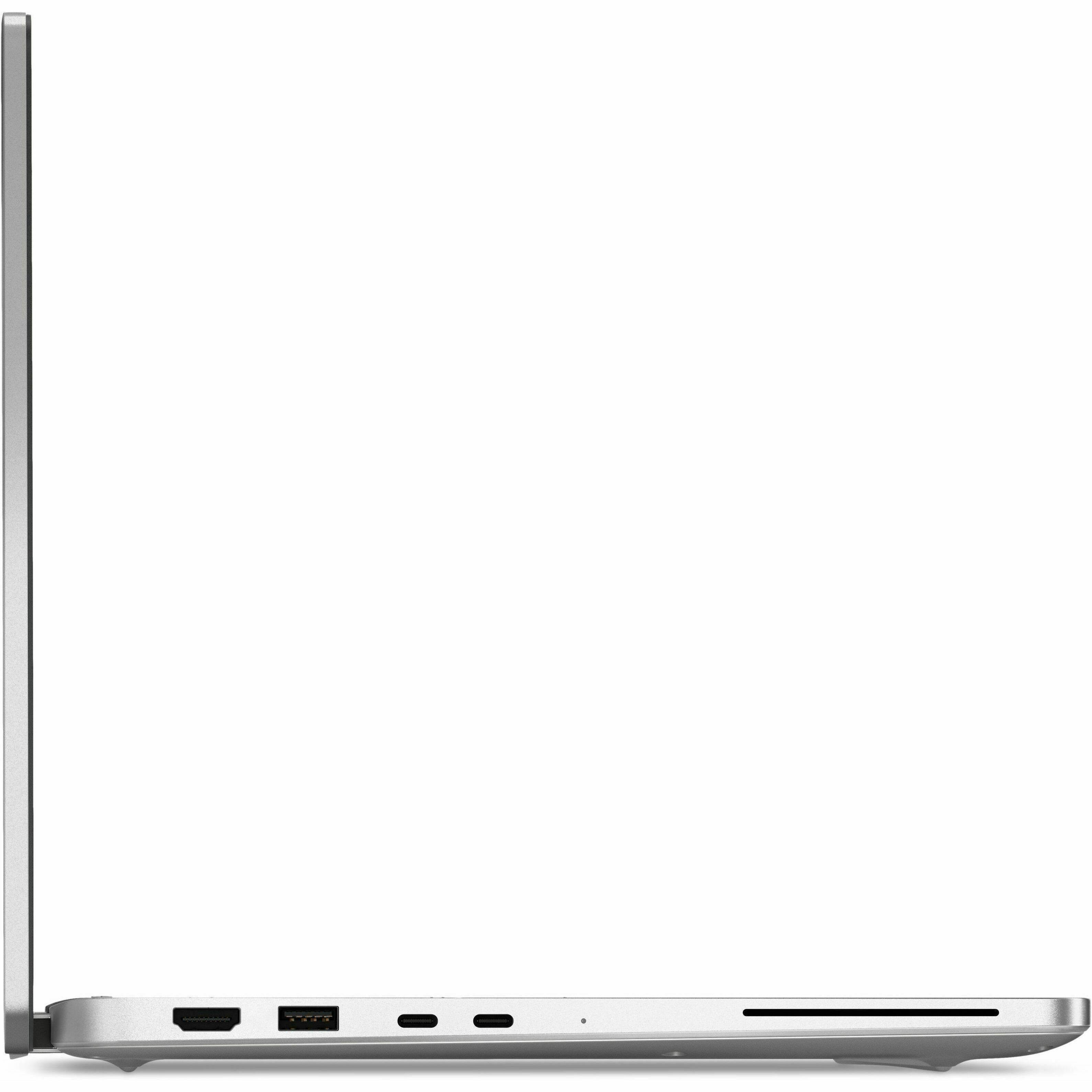 Alt View 7. Dell - Dell Pro 14 Plus PB14255 14" Touchscreen Convertible Copilot+ PC 2 in 1 Notebook - Full HD Plus - 60 Hz - AMD Ryzen AI 7 - Platinum Silver.