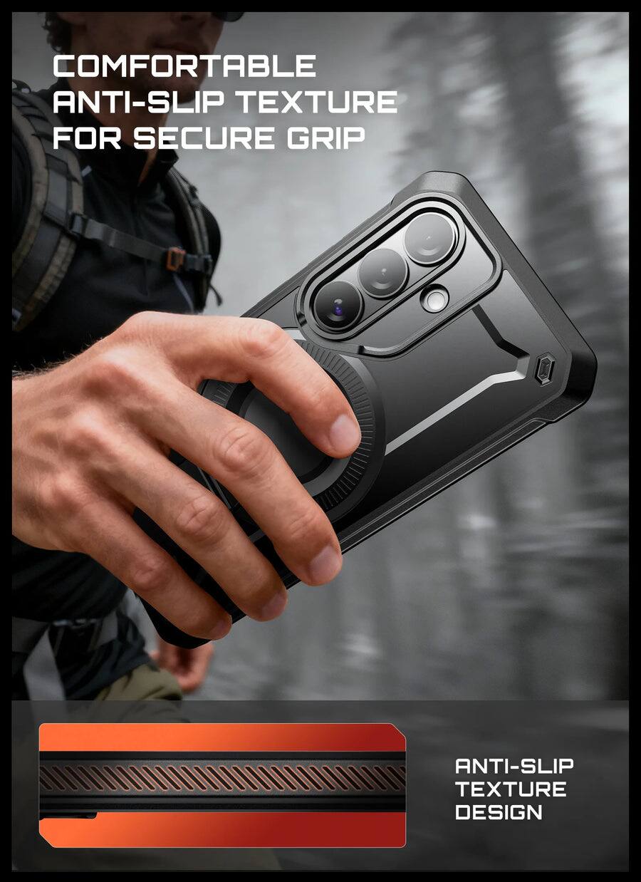 COMFORTABLE ANTI-SLIP TEXTURE FOR SECURE GRIP  
ANTI-SLIP TEXTURE DESIGN