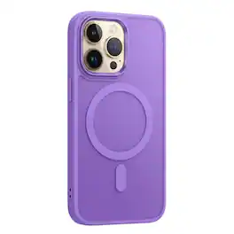 Kitcheniva - Sleek Shockproof Protective Phone Case Plus Tempered Glass For iPhone iPhone 18 Pro Max - Purple