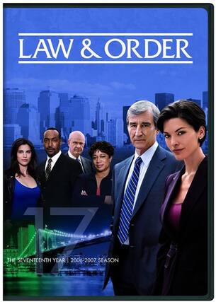 Front. Law & Order: The Seventeenth Year - DVD.