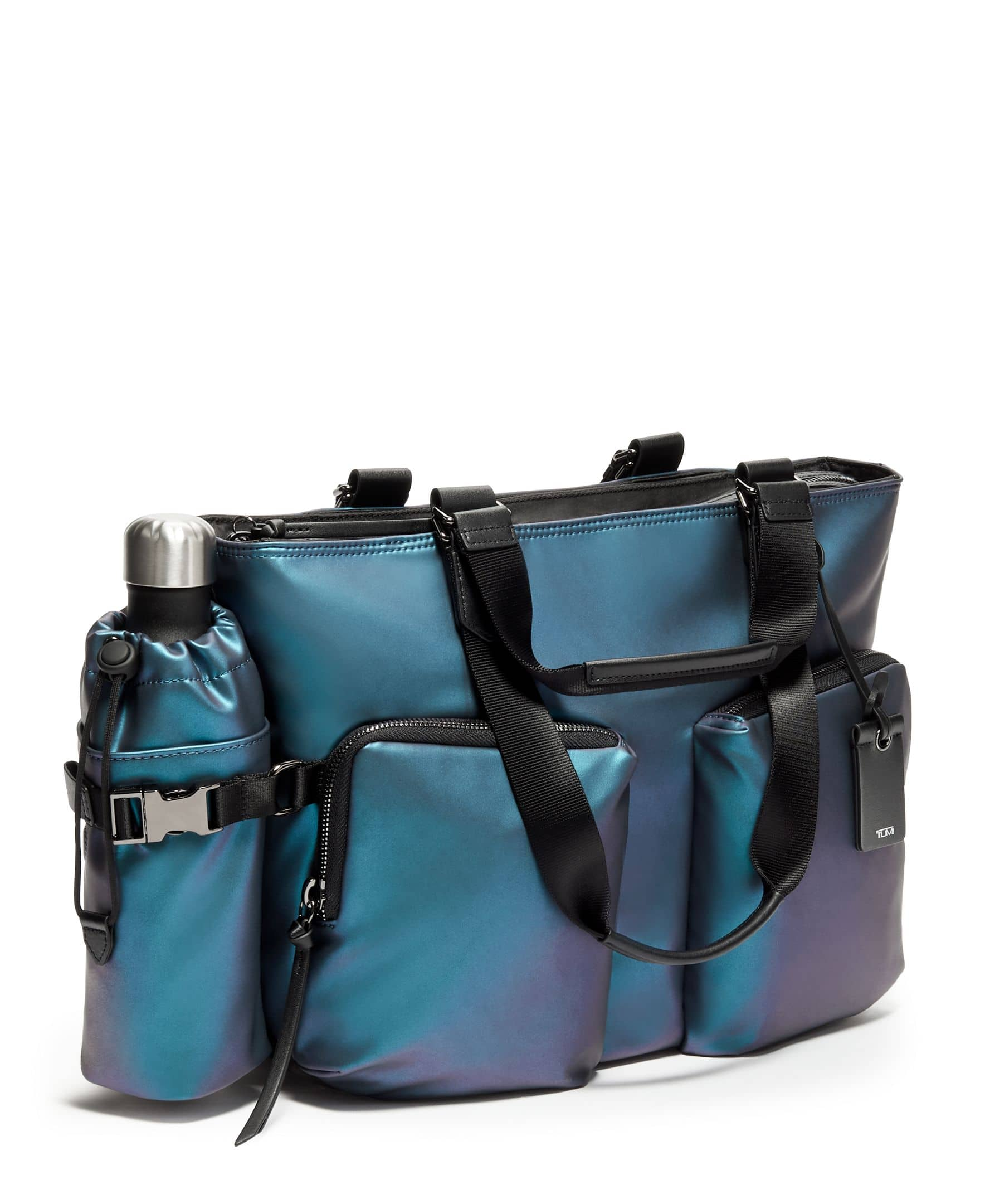 Best Buy: TUMI Devoe Amber Tote Iridescent Blue 142375-9654