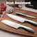 Rust Resistant Zulay Kitchen Premier Steel 1 Kitchen Knife Set 224 Zulay Premier Steel UL 1 Kitchen