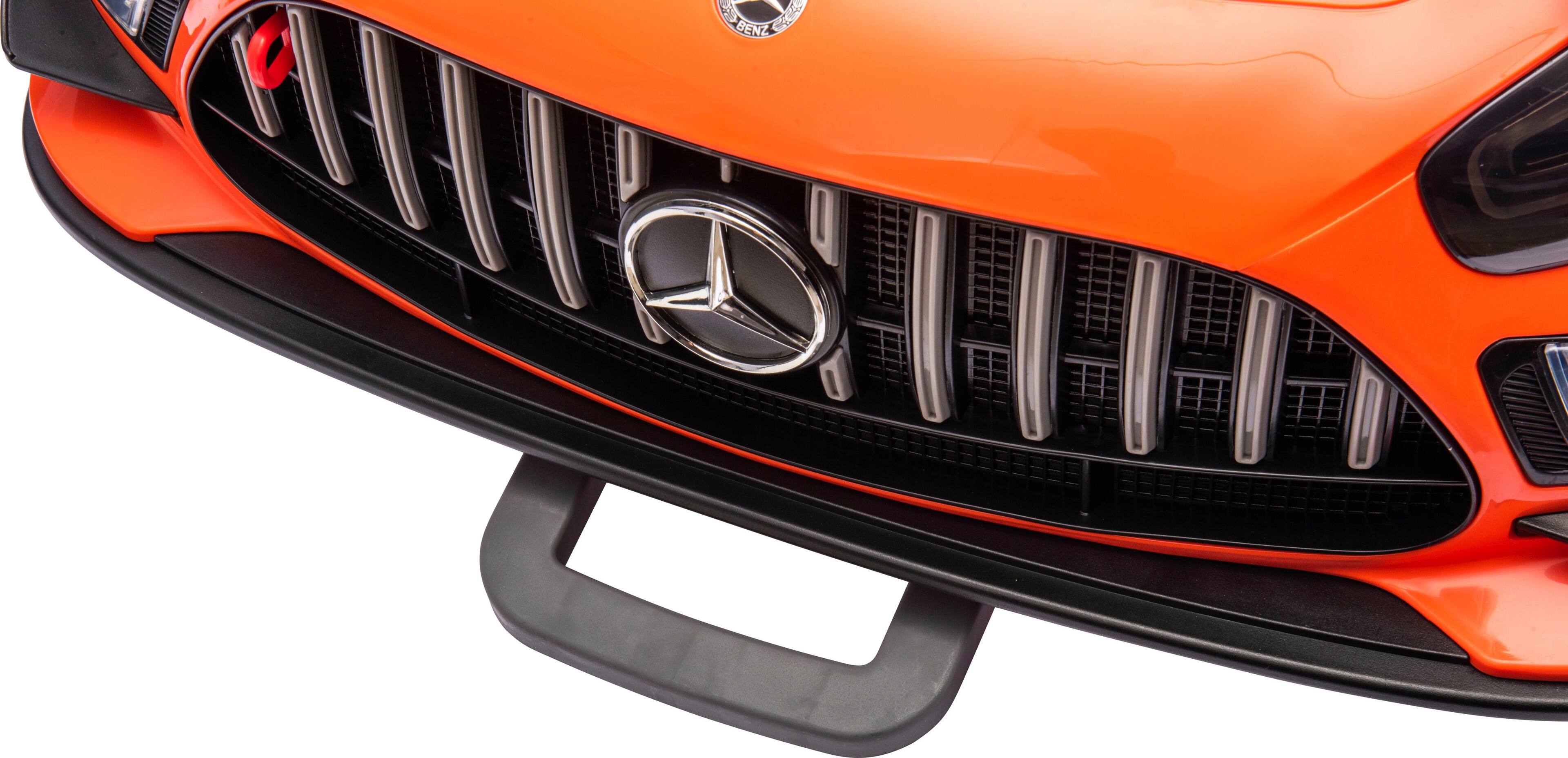 Alt View 29. Hyper - Mercedes AMG GT3 12V Ride On - 3.5MPH Max Speed - Adult Remote Control - Front & Rear Lights - Horn - Safety Belt - Orange.