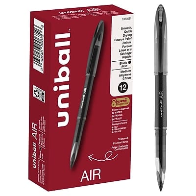 uni-ball - AIR Porous Point Pens, Medium Point, 0.7mm, Black Ink, 12/Pack (1927631) price history on PriceWatchPro