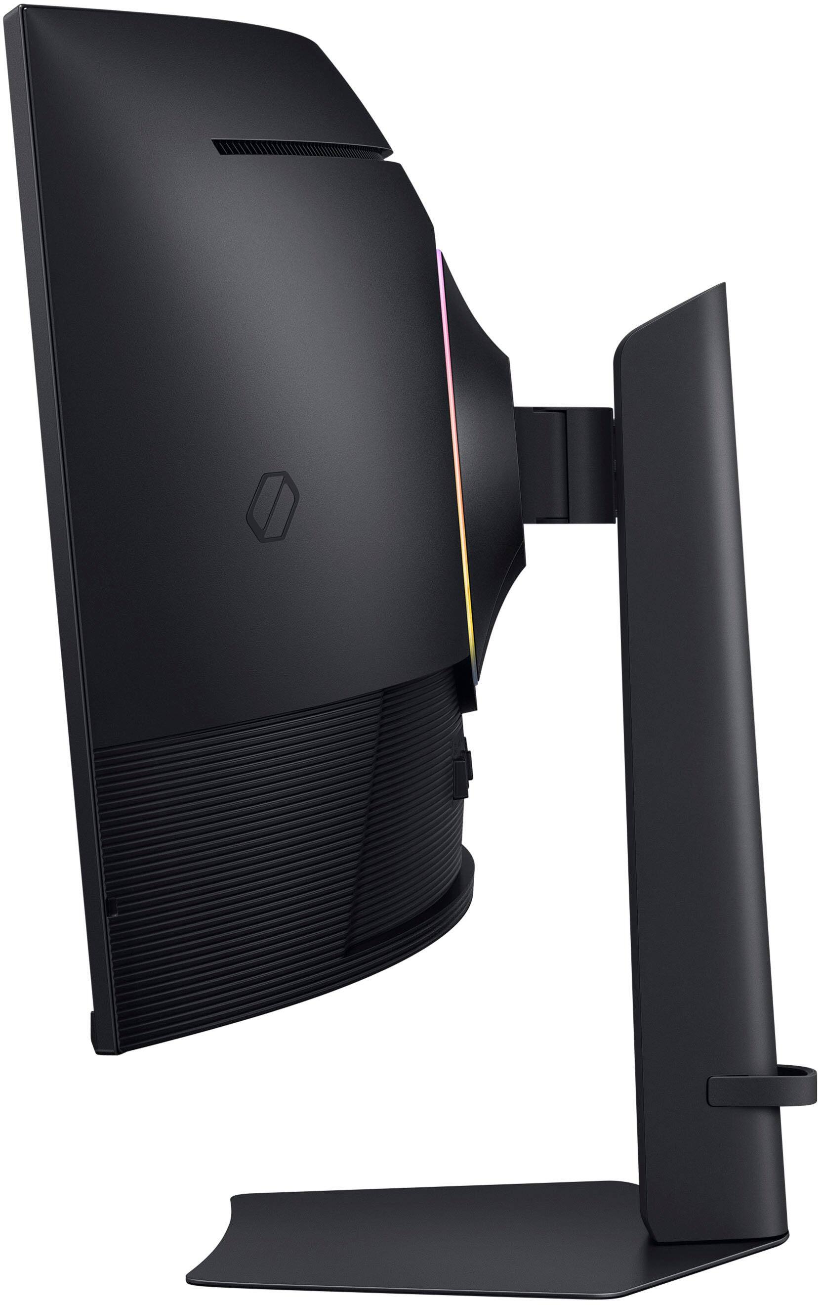 Alt View 25. Samsung - 40" Odyssey G75F WUHD 180Hz 1ms AMD FreeSync Prem Pro Curved Gaming Monitor with HDR 600 (DisplayPort, HDMI) - Black.