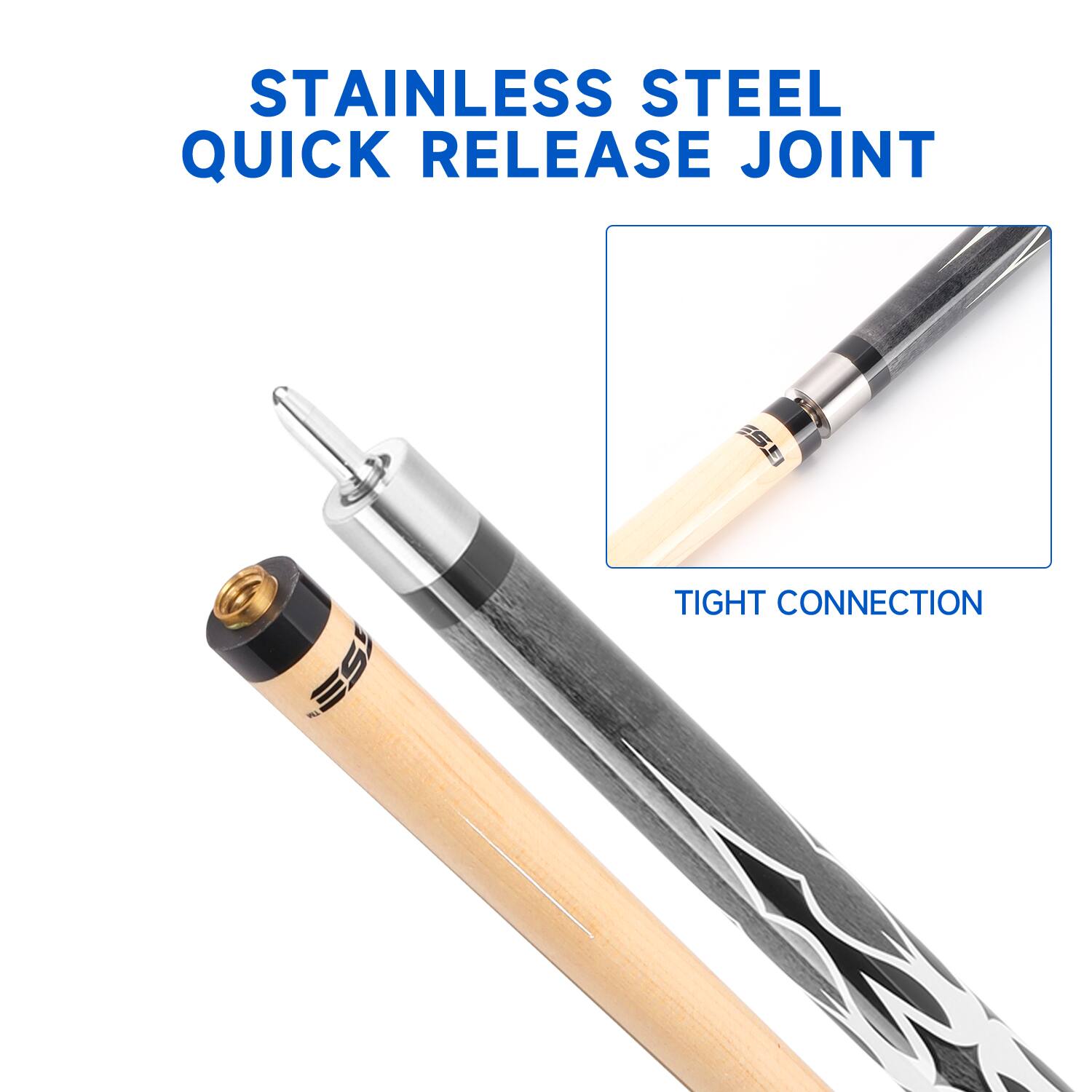 STAINLESS STEEL QUICK RELEASE JOINT
TIGHT CONNECTION