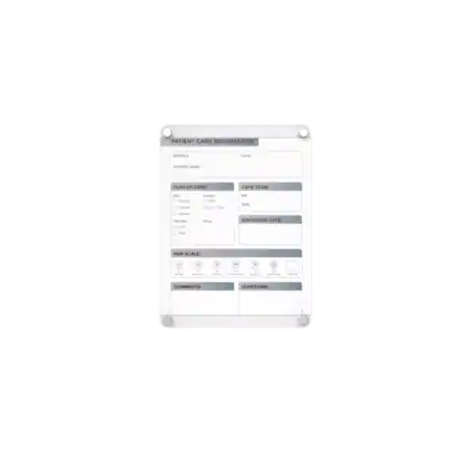 PATIENT CARE INFORMATION
ROOM + DATE
PATIENT NAME
PLAN OF CARE
CARE TEAM - Regutr abene Amy - Lp - CNA Ca tu ~ -a
DISCHARGE DATE - g
PAIN SCALE - 1 - I - - I - - - - I - I - - - - - - - I
COMMENTS QUESTIONS