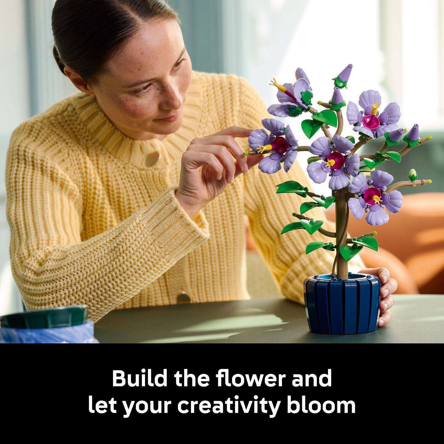 Build the flower and let your creativity bloom