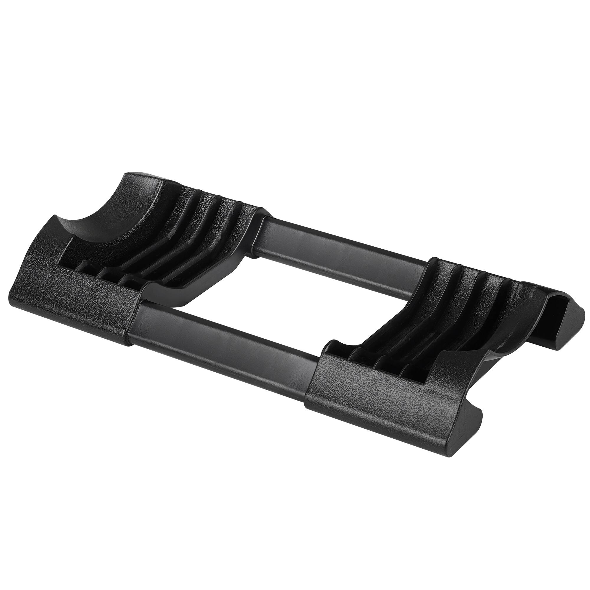 Alt View 1. ELEMENT ACE - Adjustable Dumbbell - 52 LBS Single Weight for Strength Training & Home Fitness - Black.