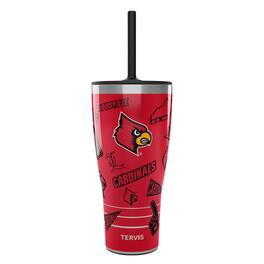 Tervis - Louisville Cardinals 30oz. Swag Tumbler With Straw Lid - Multicolor