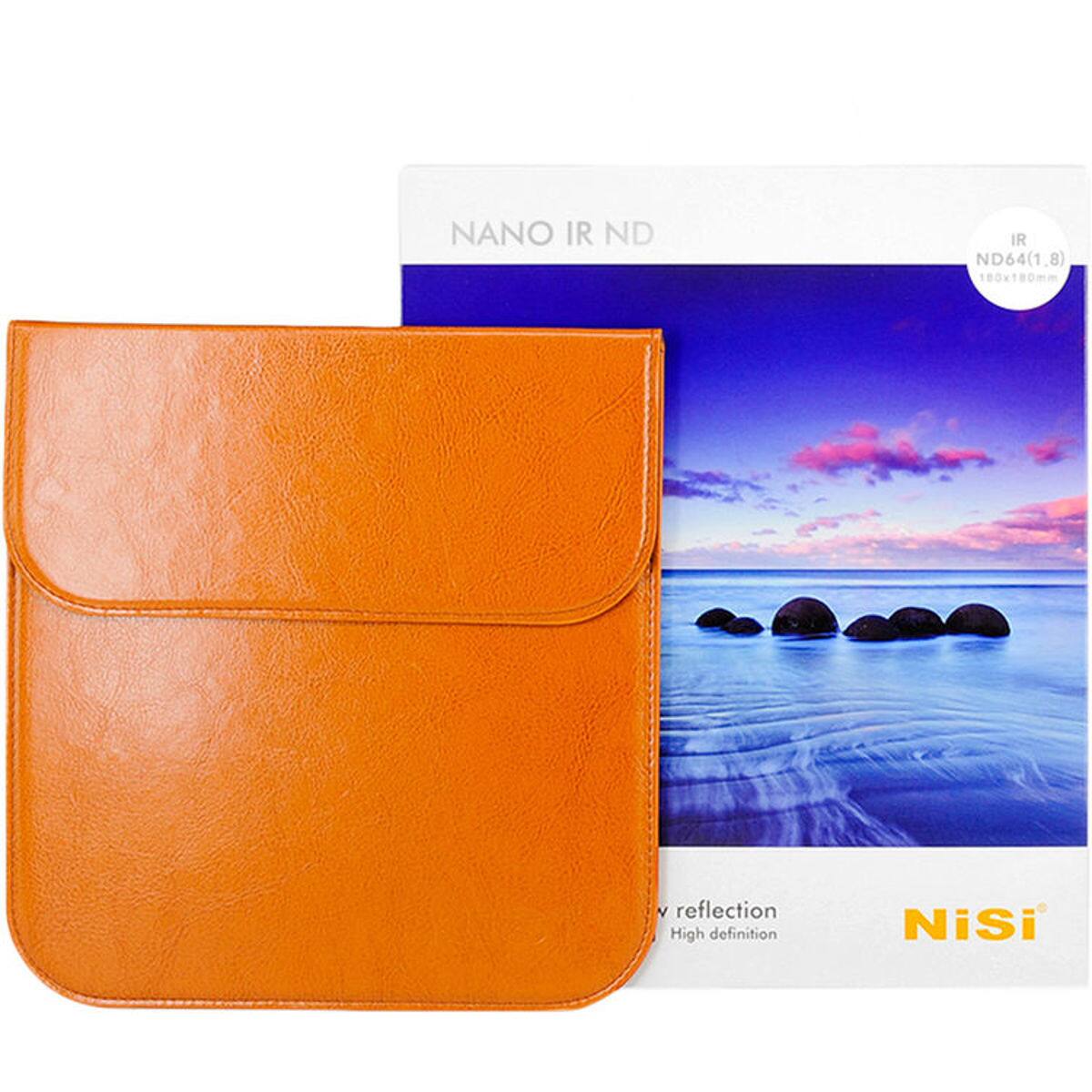 NANO IR ND ND64(1.8)  
180x180mm  
Low reflection  
High definition  
Nisi
