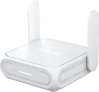 ASUS - RT-BE58 Go BE3600 Dual-Band Wi-Fi 7 Travel Router - White - Front_Zoom
