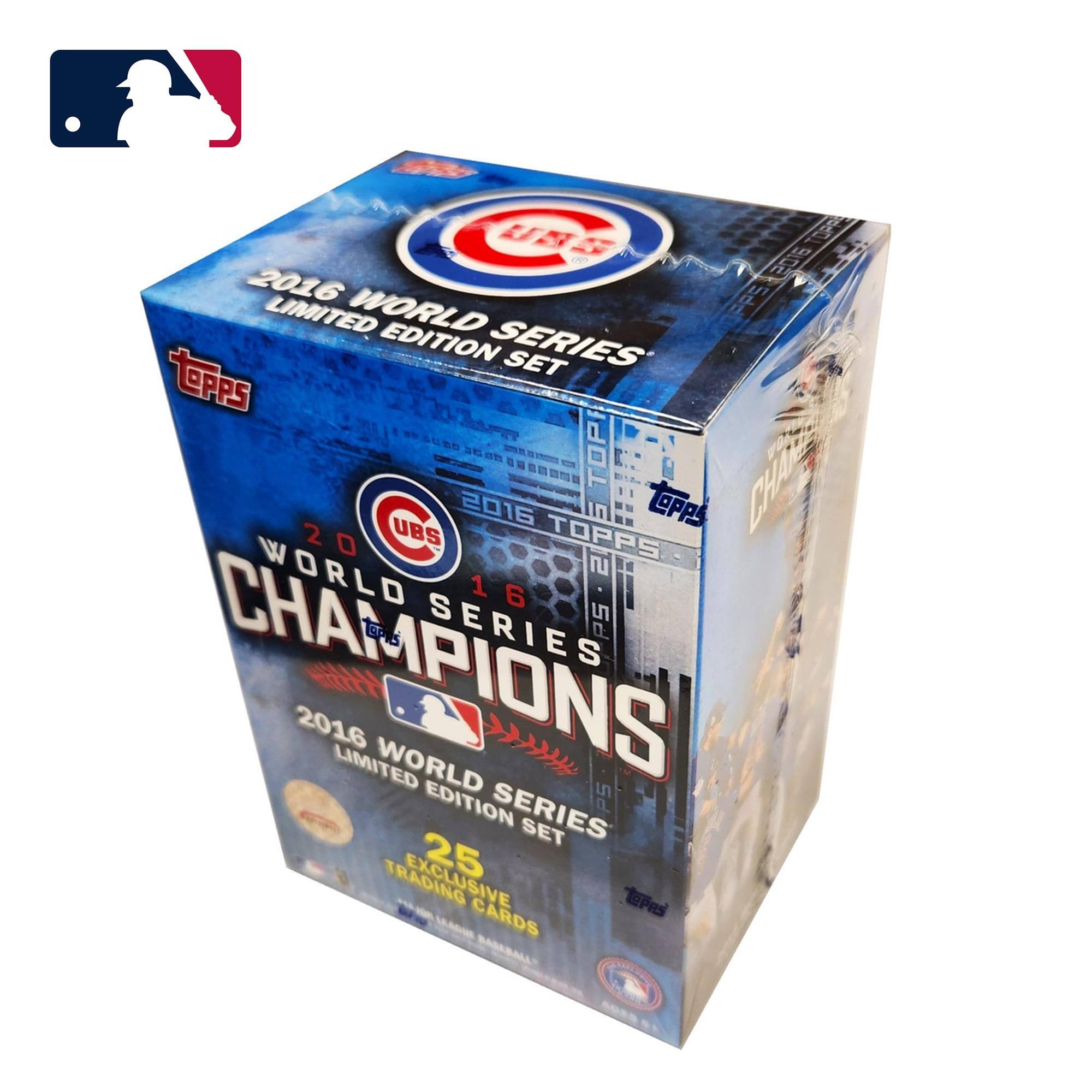 2016 World Series Limited Edition Set - Topps - 2016 World Series Champions - 25 Exclusive Trading Cards