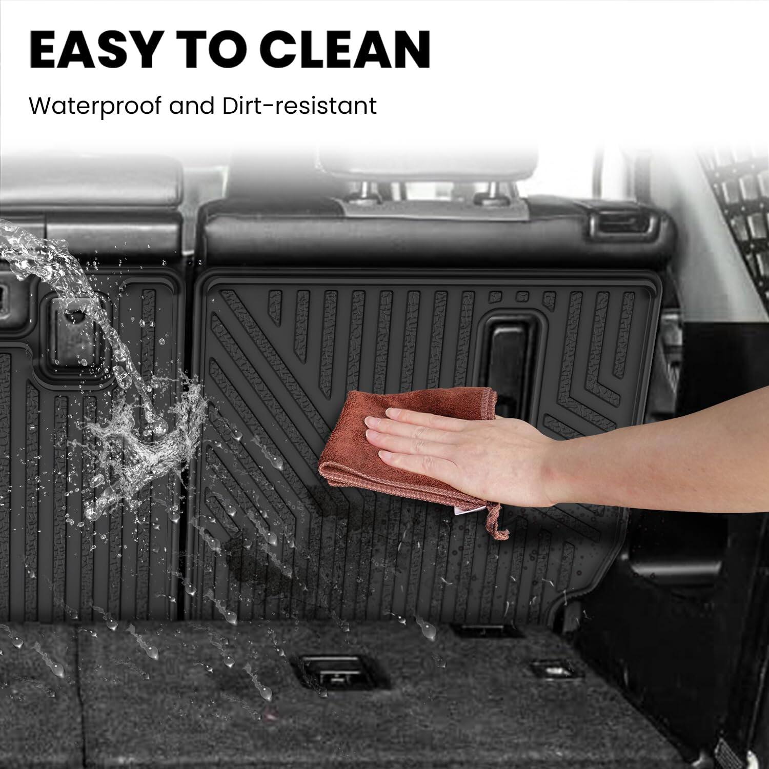 EASY TO CLEAN  
Waterproof and Dirt-resistant