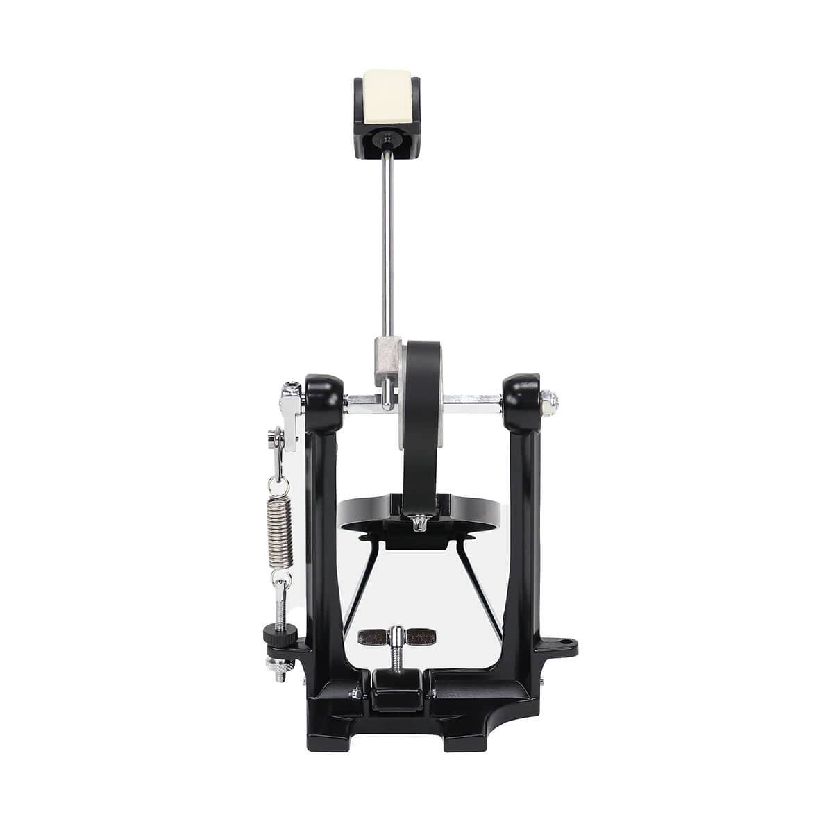 Back. Gibraltar Hardware - 4000 Series Strap Drive Bass Drum Pedal, Lightweight All-Metal Frame, with G-Stamped Footboard Dual Surface Beater.