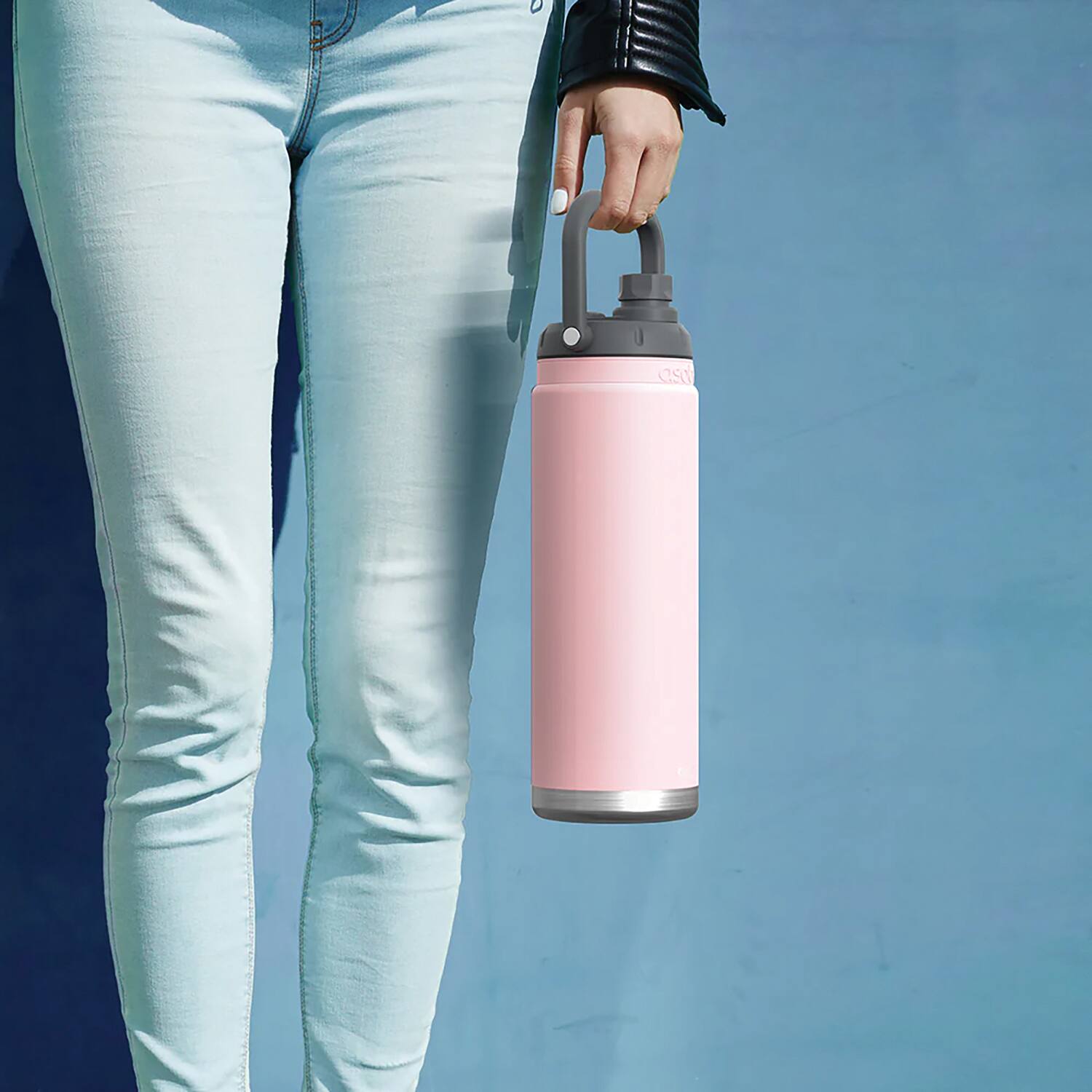 Alt View 4. Asobu - Asobu Tmf7p Canyon 50-oz. Insulated Water Bottle With Full Hand Comfort Handle (pink) - pink.