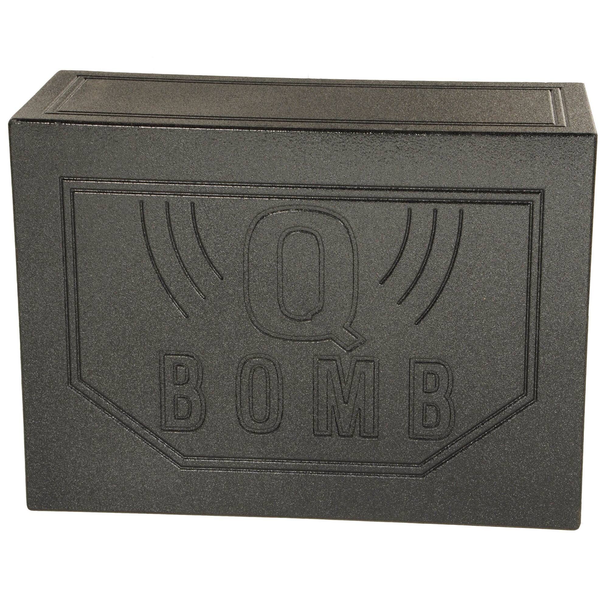 Alt View 3. QPower - Q-POWER QBOMB 12" Dual Vented Ported Car Subwoofer Sub Box Enclosure (2 Pack).
