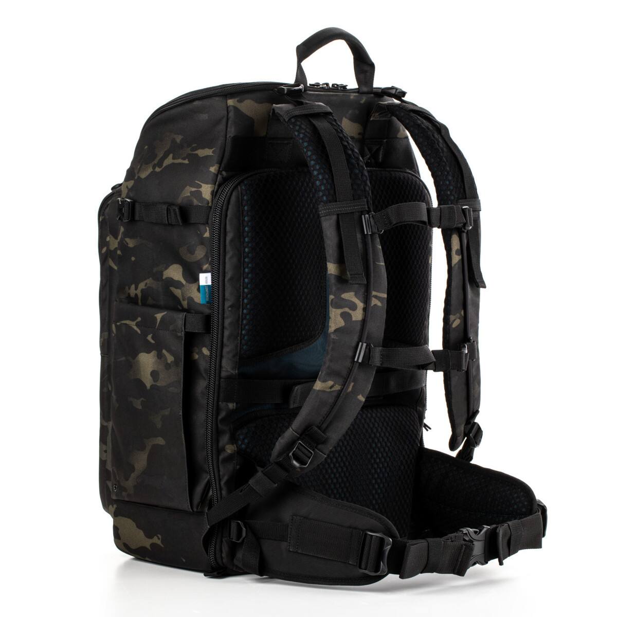 Alt View 4. Tenba - Tenba Axis V2 32L Camera and Laptop Backpack, MultiCam Black.