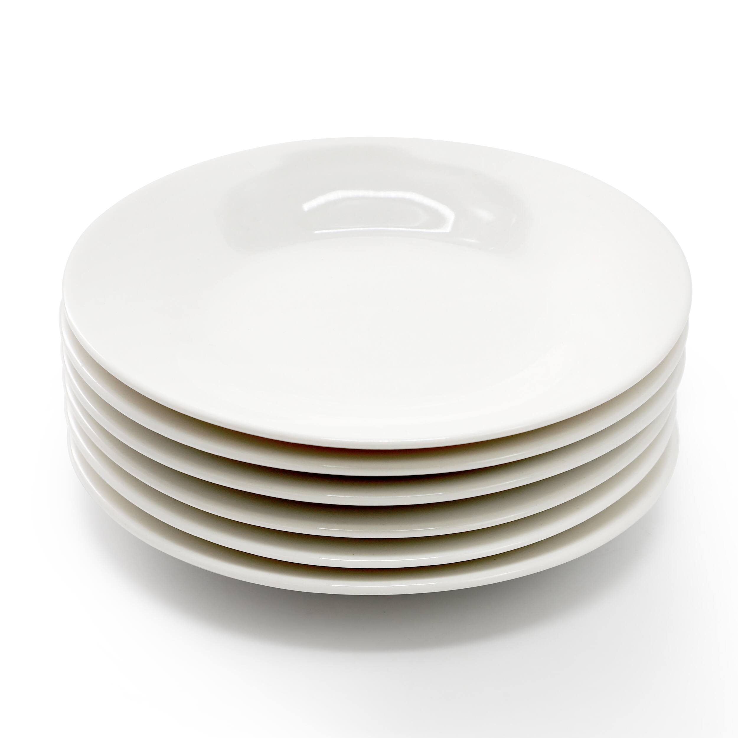 Alt View 2. Elama - Elama Aspin 12 Piece 2.5 Ounce Porcelain Espresso Cup Set in White with Saucers - White.