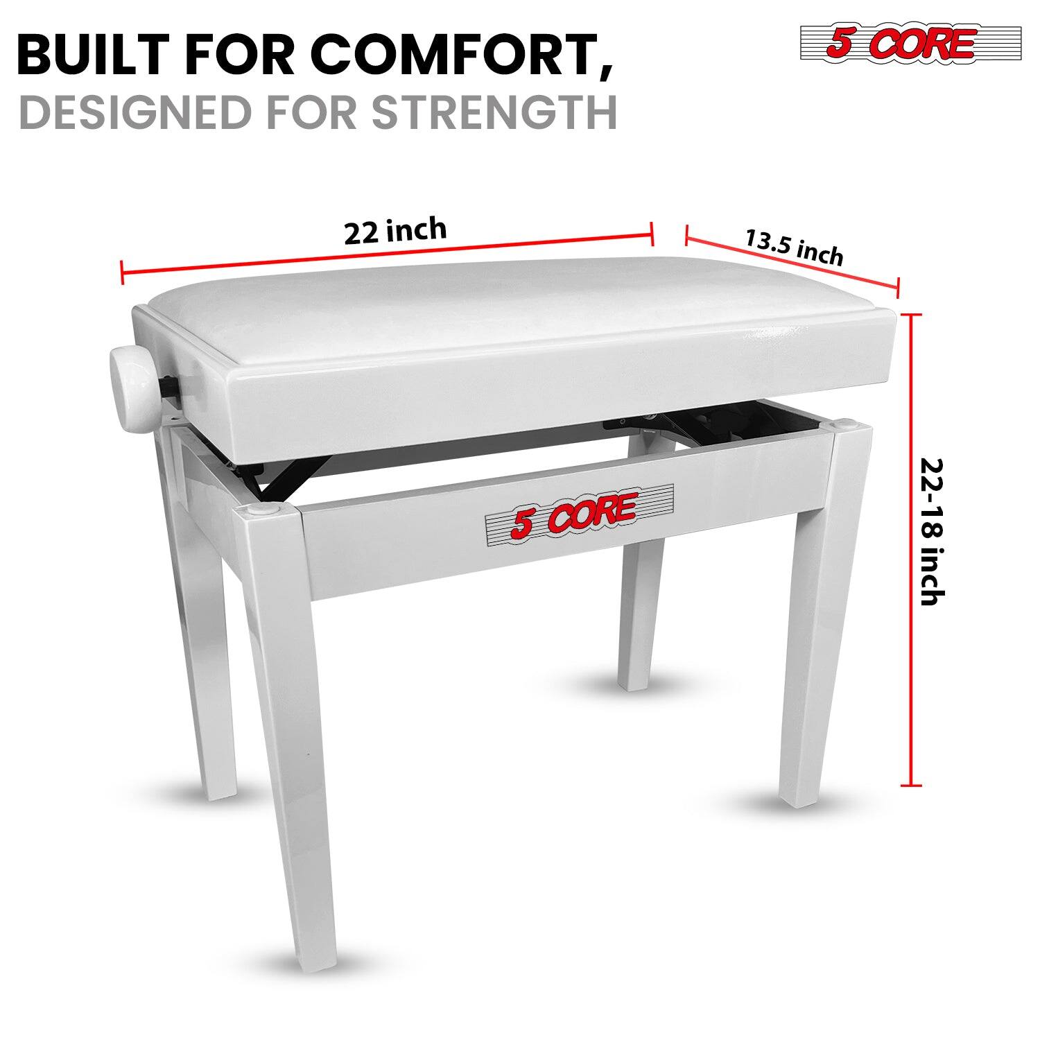 BUILT FOR COMFORT, DESIGNED FOR STRENGTH
5 CORE
22 inch
13.5 inch
5 CORE
22-18 inch