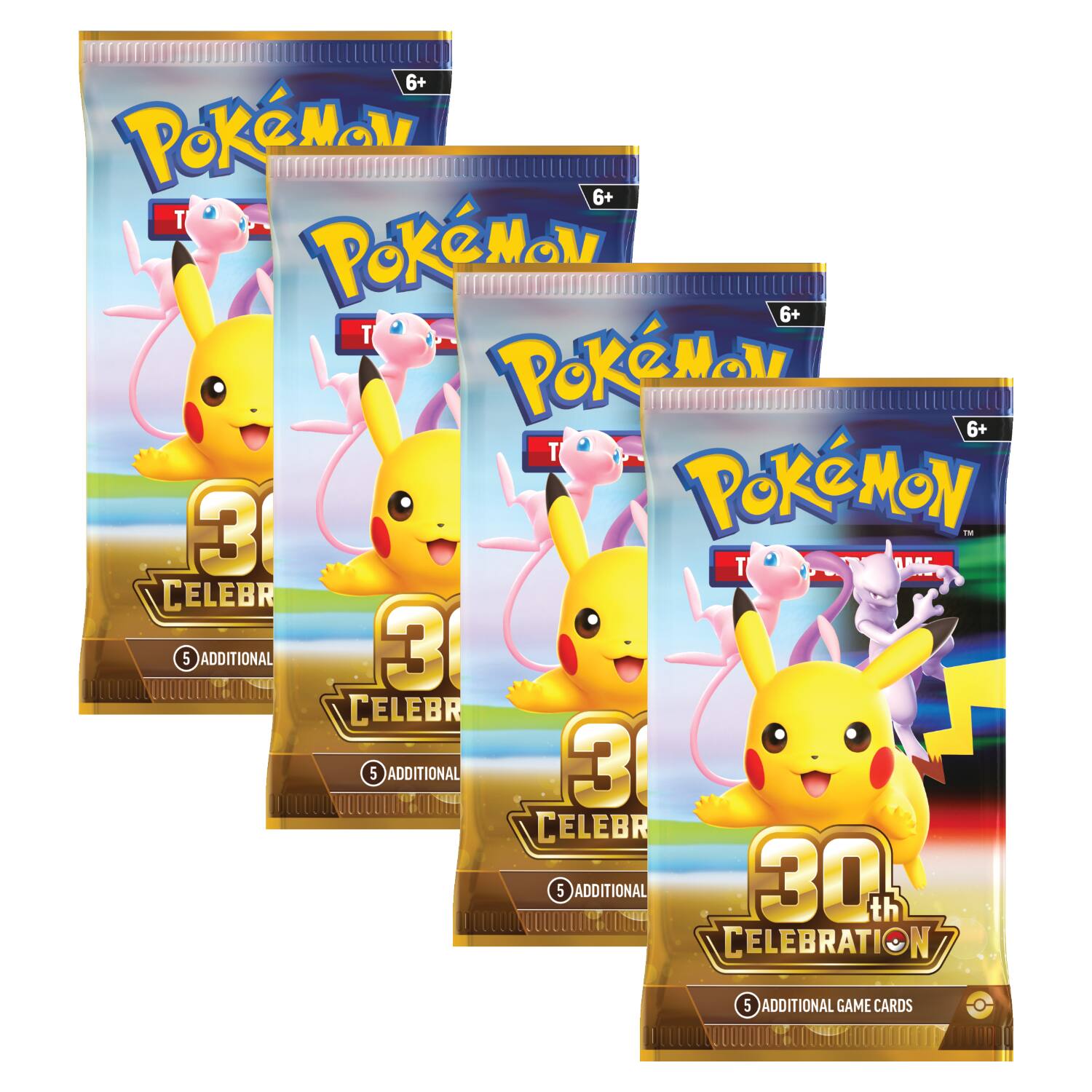 6+ Pokémon 6+ Pokémon 6+ Pokémon 6+ Pokémon 30th Celebration 5 Additional 30% Celebration 5 Additional Game Cards